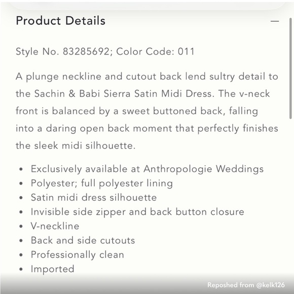 Sachin + Babi Dress - Picture 10 of 11